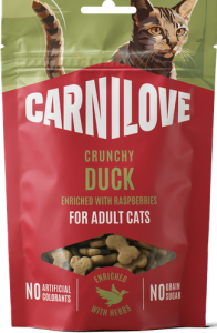 CARNILOVE Cat Snack Crunchy Duck 50g