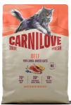 CARNILOVE Cat True Fresh Adult Large Beef 2kg