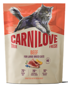CARNILOVE Cat True Fresh Adult Large Beef 400g