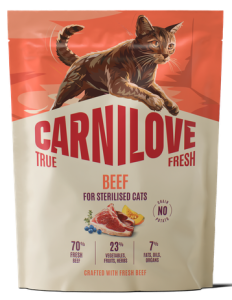 CARNILOVE Cat True Fresh Sterilised Beef 400g