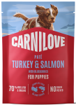 CARNILOVE Dog  Pouch Puppy Turkey Salmon 300g