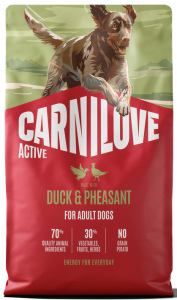 CARNILOVE Dog Active Adult Duck Pheasant 4kg