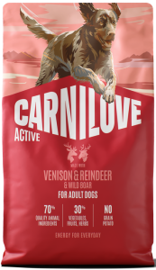 CARNILOVE Dog Active Adult Venison Reindeer 4kg