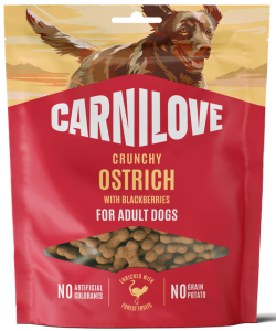 CARNILOVE Dog Crunchy Ostrich 200g