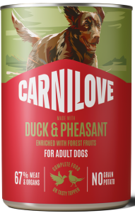 CARNILOVE Dog Duck Pheasant 400g