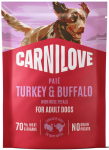 CARNILOVE Dog Pouch Turkey Buffalo 300g