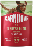 CARNILOVE Dog Pouch Turkey Quial 300g