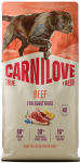 CARNILOVE Dog True Fresh Adult Beef 12kg