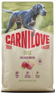 CARNILOVE Dog True Fresh Adult Large Breeds Duck 4kg