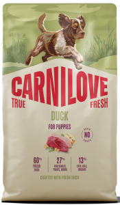 CARNILOVE Dog True Fresh Puppy Duck 4kg