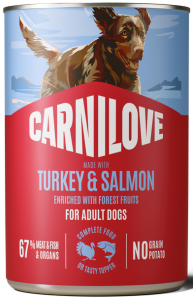 CARNILOVE Dog Turkey Salmon 400g