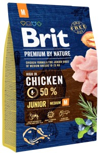 Brit Premium by nature Junior M 3kg