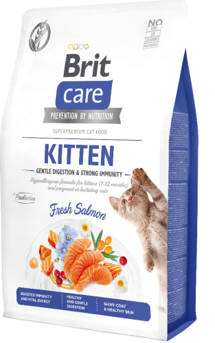 Brit Care Cat GF Kitten Salmon 0,4kg