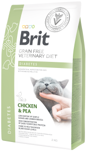 Brit Veterinary Cat GF Diabetes 2kg