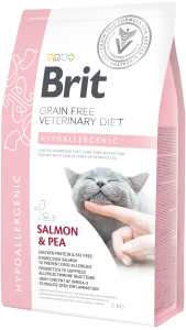 Brit Veterinary Cat GF Hypoallergenic 2kg