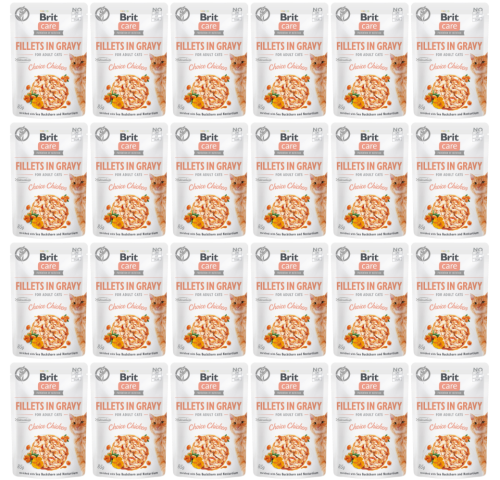 Brit Care Cat Pouch Chicken 24x85g