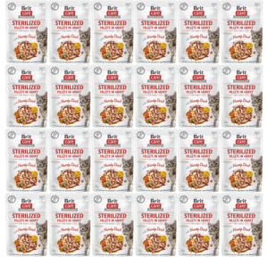 Brit Care Cat Pouch Gravy Sterilized Duck 24x85g