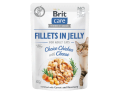 Brit Care Cat Pouch Jelly Chicken Cheese 24x85g