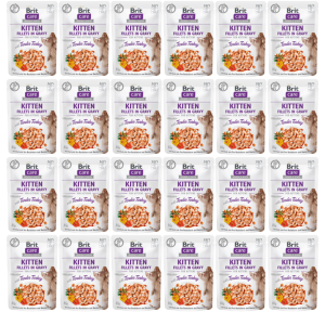 Brit Care Cat Pouch Turkey Kitten 24x85g