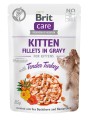 Brit Care Cat Pouch Turkey Kitten 24x85g