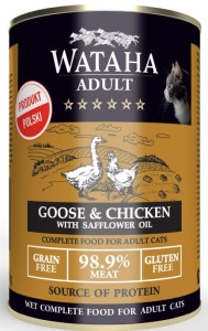 Wataha Kot Gęsina Kurczak 400g