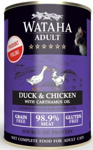Wataha Kot Kaczka Kurczak 400g