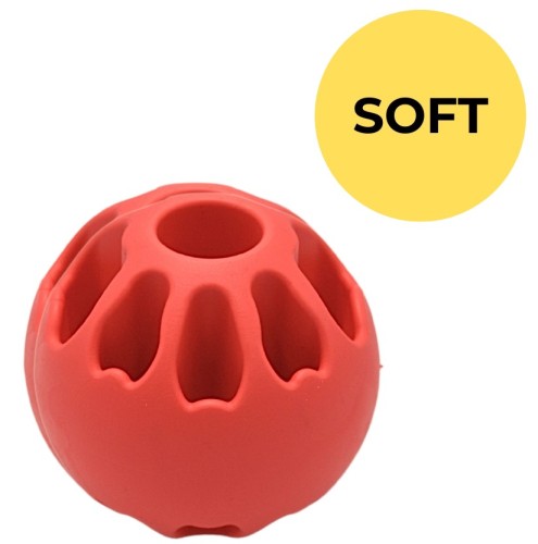 FIBOO Snack Fibooll Jumbo Soft 8cm Koralowy