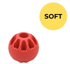 FIBOO Snack Fibooll Soft Koralowy 6cm