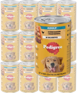 PEDIGREE Mokra Adult Kurczak 12x1200g