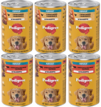PEDIGREE Mokra Adult MIX Kurczak i Wołowina 6x1200g