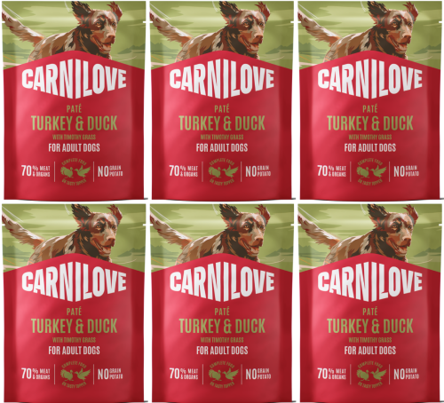 CARNILOVE Dog Pouch Turkey Duck 6x300g