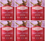 CARNILOVE Dog Pouch Turkey Buffalo 6x300g