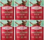 CARNILOVE Dog Pouch Turkey Pheasant 6x300g