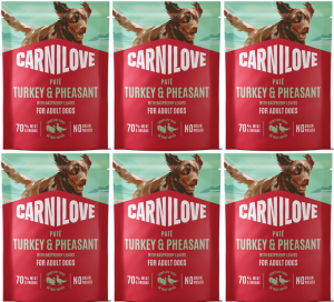 CARNILOVE Dog Pouch Turkey Pheasant 6x300g