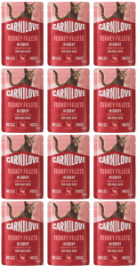 CARNILOVE Cat Pouch Gravy Turkey 12x85g