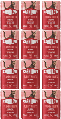 CARNILOVE Cat Pouch Gravy Turkey 12x85g
