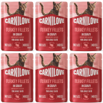 CARNILOVE Cat Pouch Gravy Turkey 6x85g