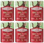 CARNILOVE Cat Pouch Gravy Quail Sterilised 6x85g