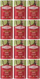 CARNILOVE Cat Pouch Gravy Duck 12x85g