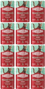 CARNILOVE Cat Pouch Gravy Pheasant 12x85g