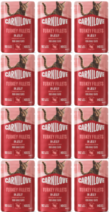CARNILOVE Cat Pouch Jelly Turkey 12x85g