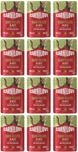 CARNILOVE Cat Pouch Jelly Duck Sterilised 12x85g