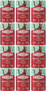CARNILOVE Cat Pouch Jelly Pheasant 12x85g