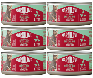 CARNILOVE Cat Chicken Duck Pheasant 6x100g