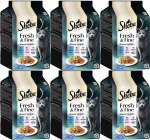 Sheba Mini Galaretka Tuńczyk Łosoś Biała Ryba 36x50g