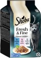 Sheba Mini Galaretka Tuńczyk Łosoś Biała Ryba 36x50g