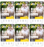 VetExpert Raw Paleo Cat Sterilised Chicken 6x100g