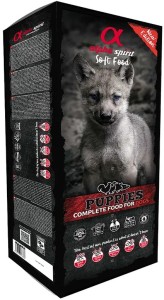 Alpha Spirit Pies Półmokra PUPPIES 9kg 45x200g