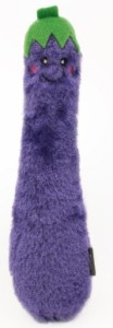 ZIPPY CLAWS pluszowy Kickerz Bakłażan