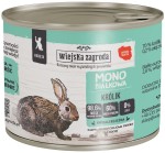 Wiejska Zagroda Kot Mono Kitten Królik 200g